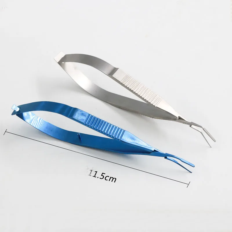 Офтальмологическая микроскопия Инструмент Кристалл ядро дробления щипцы 1/2 дуги