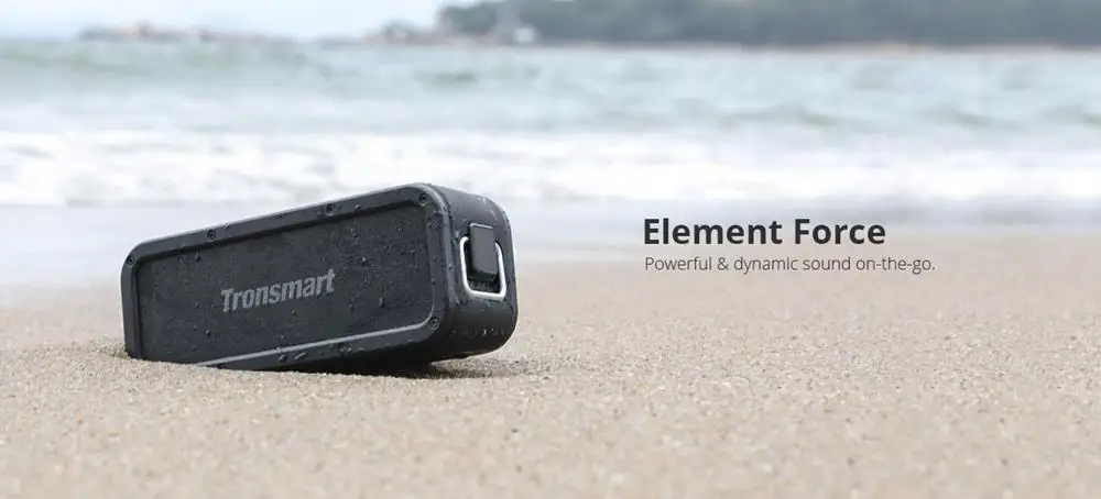 Tronsmart Element Force TWS NFC портативный Bluetooth динамик 40 Вт 15 часов воспроизведения наружный портативный мини-динамик