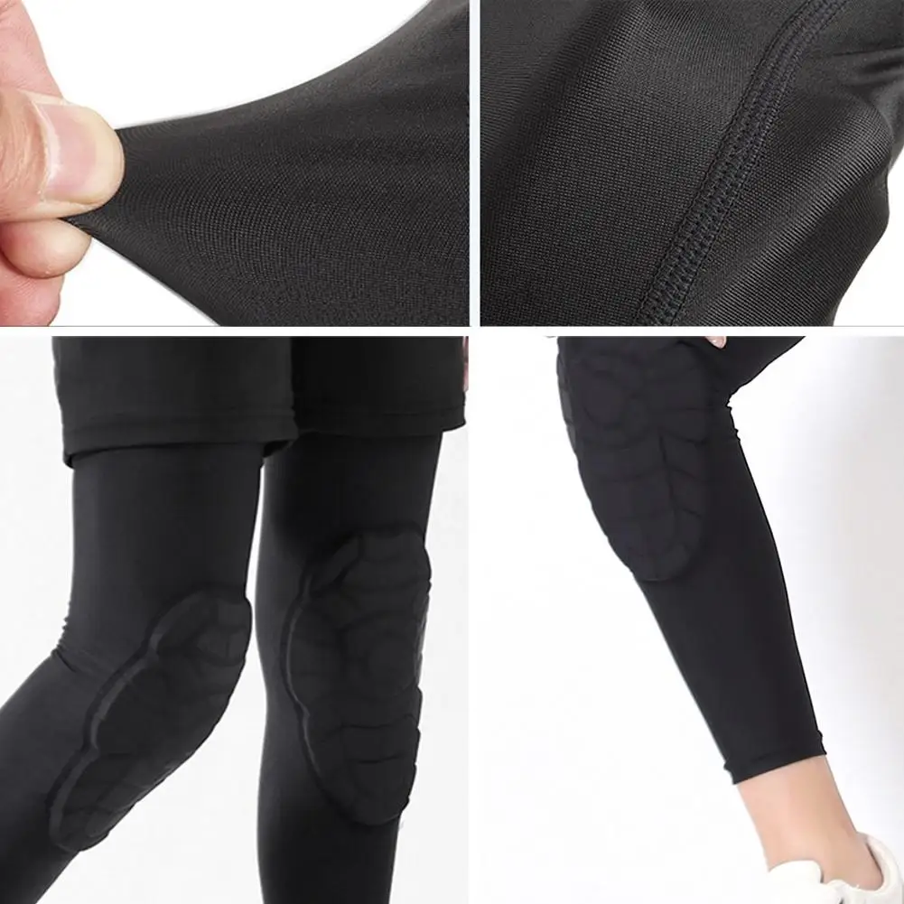 Детские наколенники анти столкновения футбол баскетбол соты для спорта