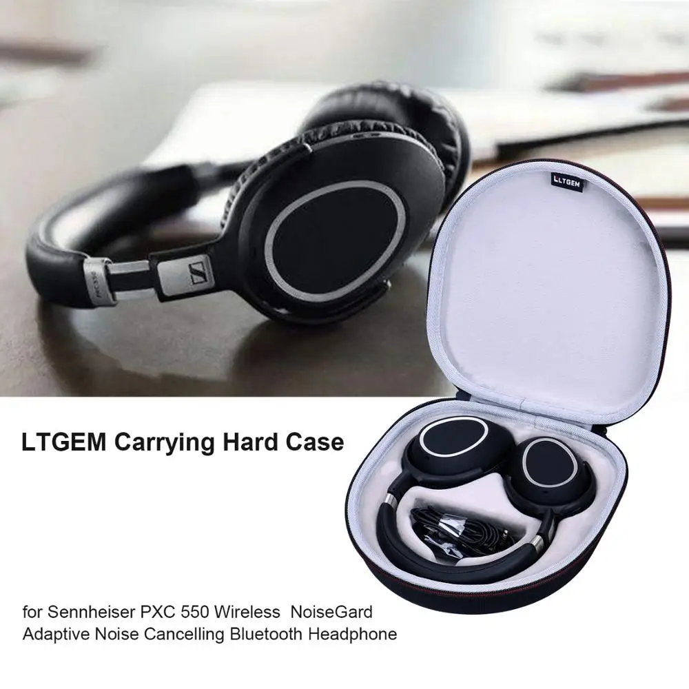LTGEM водонепроницаемый жесткий чехол из ЭВА для Sennheiser PXC 550 беспроводные наушники