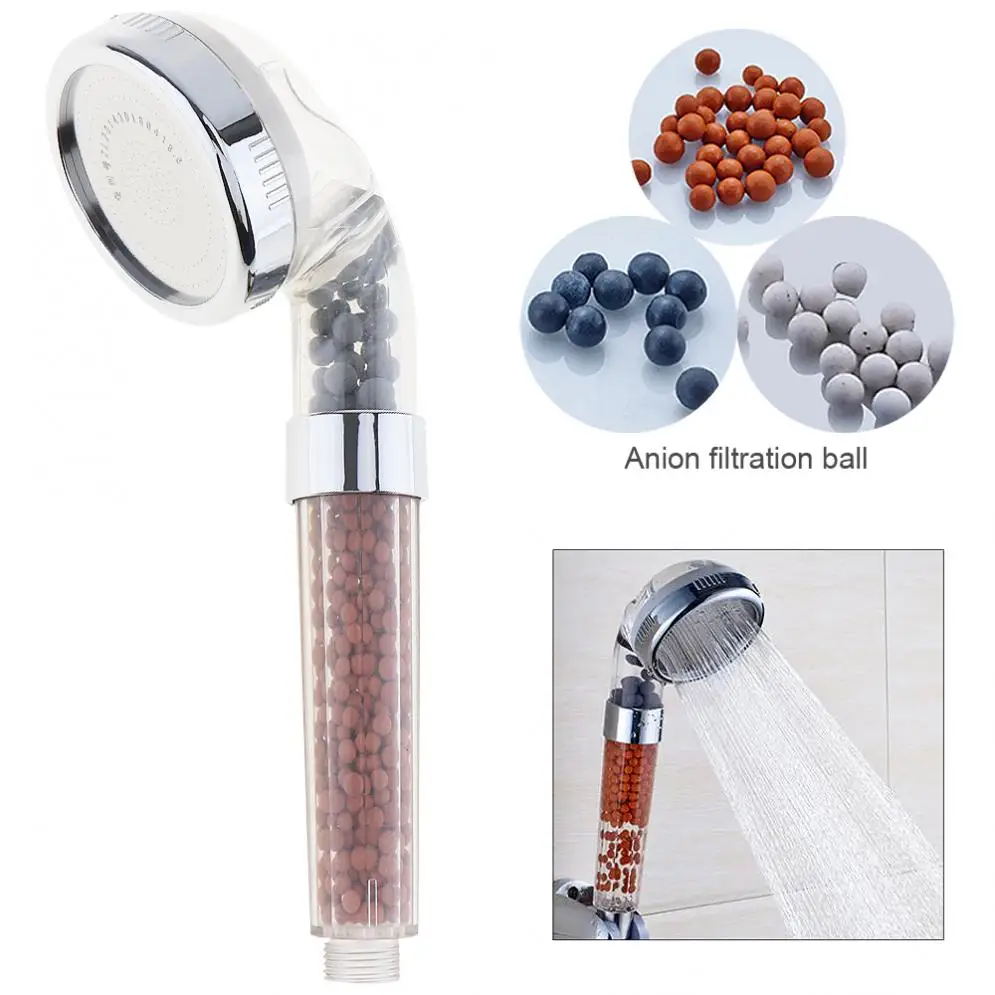 

Big Size Anion Filter SPA Shower Head with Water Saving Pressurized Boost Rainfall Shower Head for Bathroom
