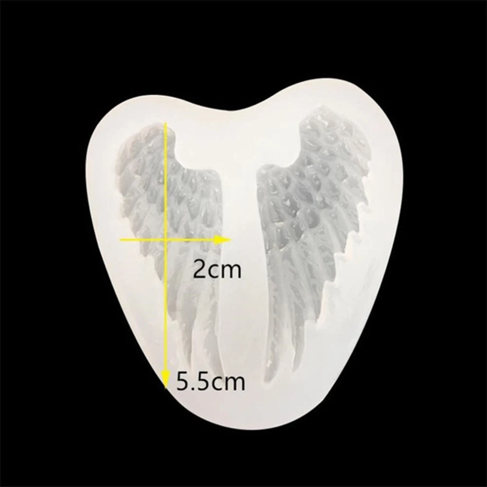 Силиконовая форма Угловое крыло зеркальная DIY ремесло Ювелирная эпоксидная