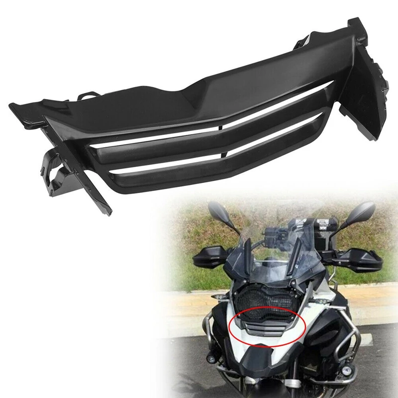 Неокрашенная Черная передняя крышка для ходовой фары мотоцикла BMW K51 R1200 GS Adve. ADV