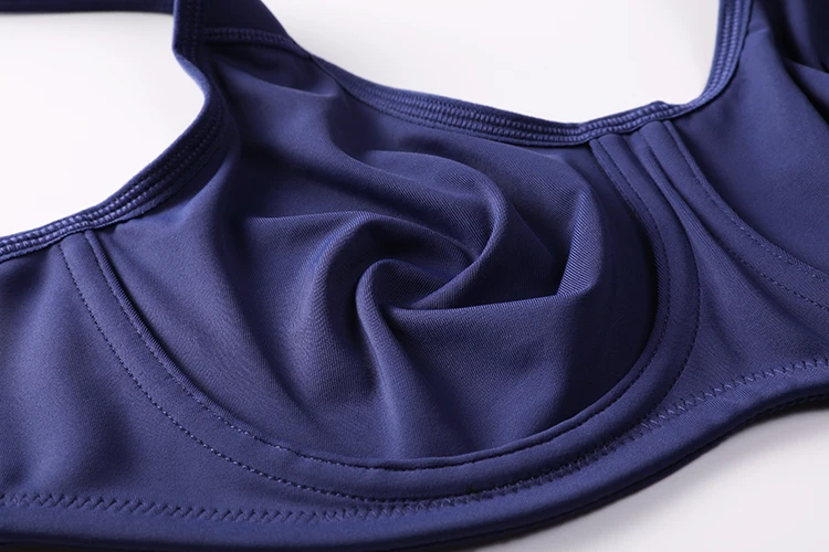 Smooth Women's Acticve Bra High Impact Underwire Full Coverage Max Control Solid Bra 34 36 38 40 42 44 C D DD E F G