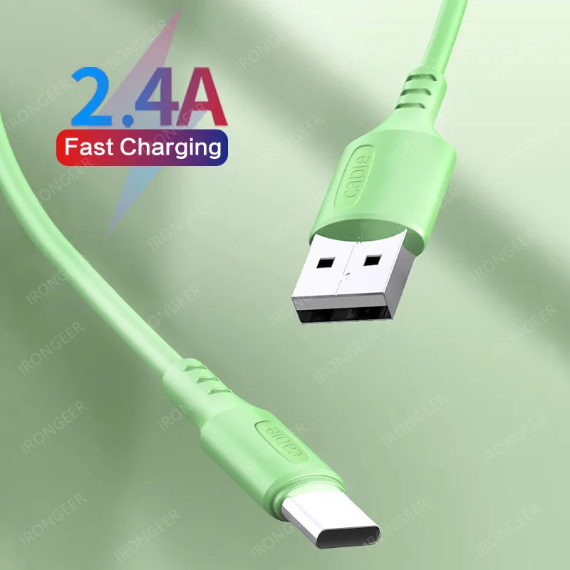 Кабель usb type c для быстрой зарядки кабель передачи данных зарядное устройство