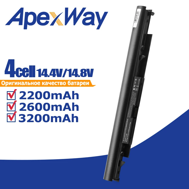ApexWay 2200mAh для HP JC04 JC03 HSTNN PB6Y 919682 831 PB6X 15 BS BW 17 DB8E DB8A|Аккумуляторы ноутбуков| |