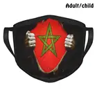 Маска для лица Nikki Pm2.5 многоразовая для защиты от пыли, дизайн Марокко