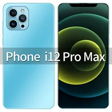 Teléfono Inteligente i12 Pro Max, móvil libre con 1GB + 8GB, pantalla en U de 6,7 pulgadas, Android 8,1, Batería grande de 5800mAh (1)