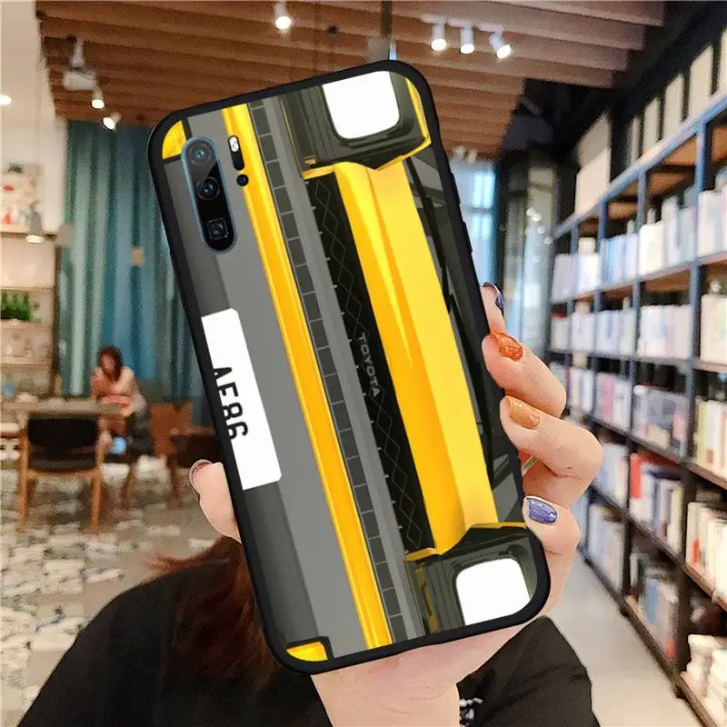 

Japan Anime Initial D Car Phone Case For Huawei honor Mate P 9 10 20 30 40 Pro 10i 7 8 a x Lite nova 5t
