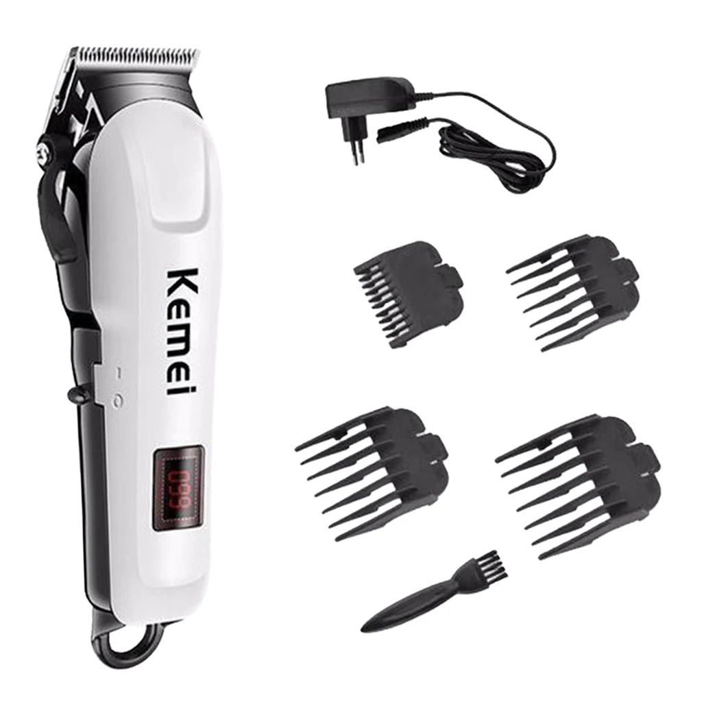 

professional Men Electric LCD Hair Clipper Trimmer Haircut Machine Barber Shop Shaver Haircutting Machine Hair Clipper EU