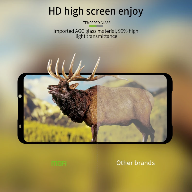 MOFI для Xiaomi Black Shark 2 Pro закаленное стекло 2.5D изогнутая Черная Акула защита экрана