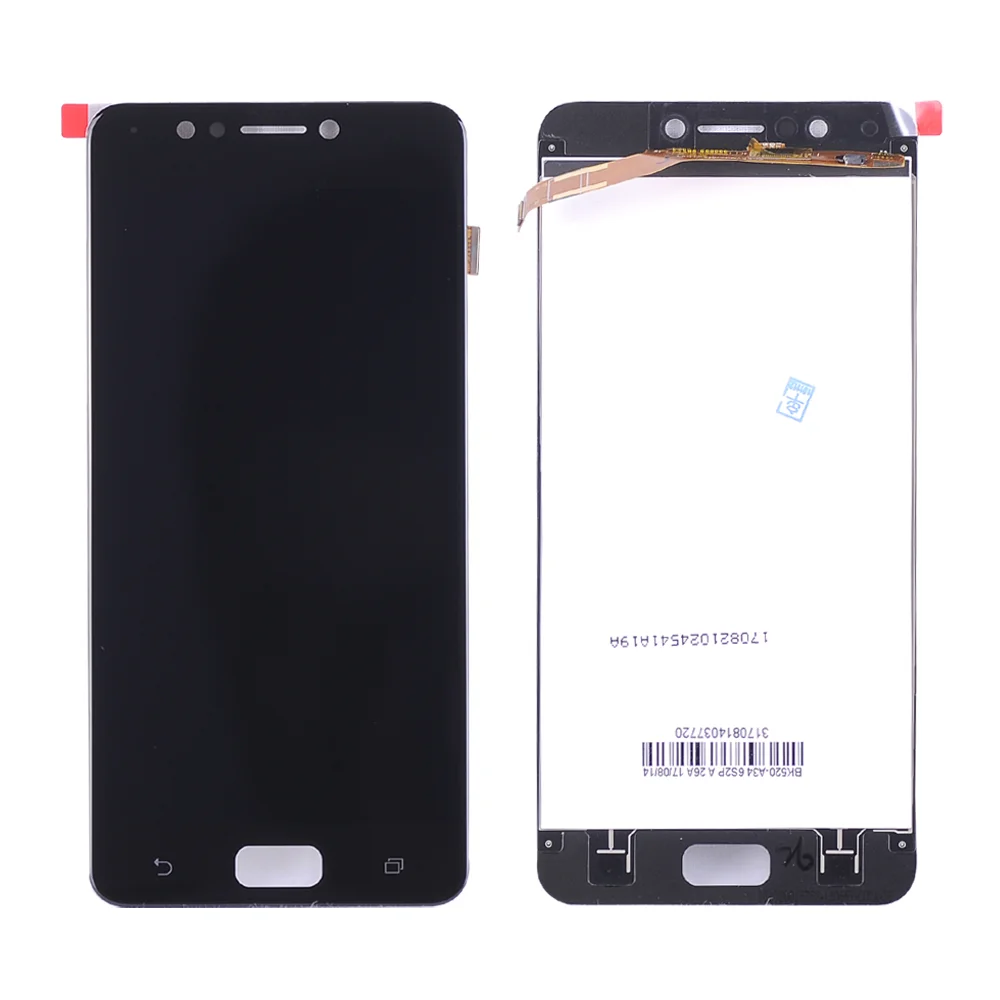 Для Asus Zenfone 4 Max ZC554KL ZC520KL ЖК экран с кодирующий преобразователь сенсорного экрана в