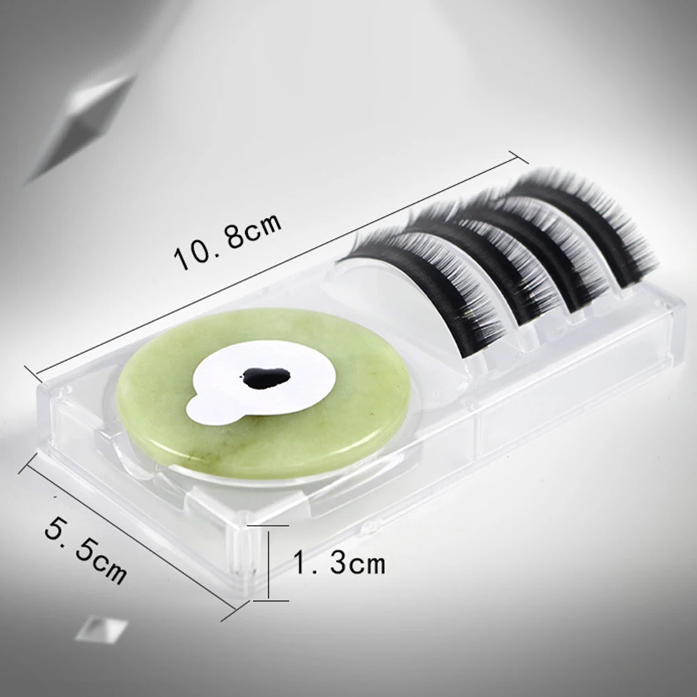 Two-in-one Grafting Eyelashes Extension Plate Glue Storage Box Tray Strip Board | Красота и здоровье