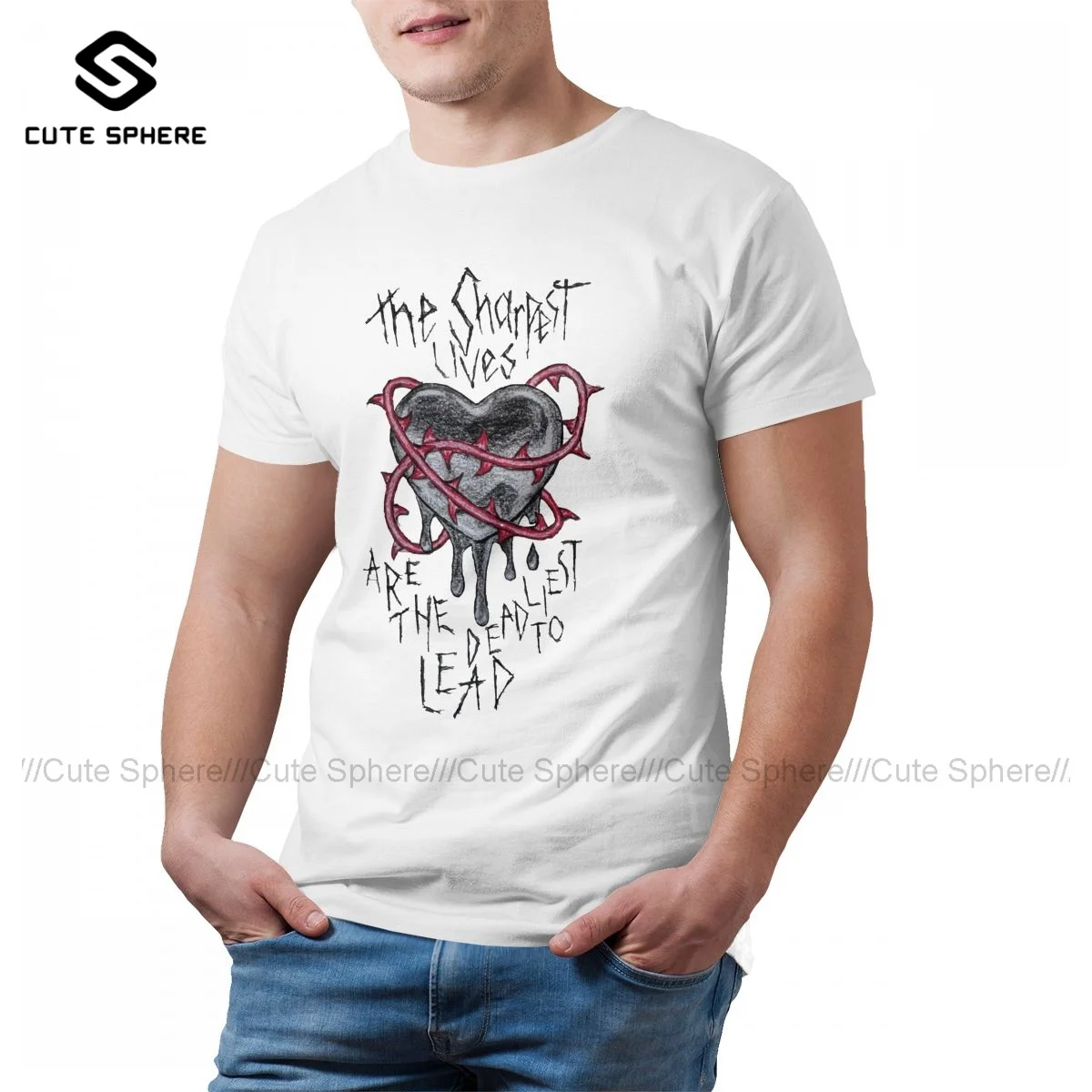 

Mcr Tshirt Funny 100 Percent Cotton Short Sleeves T Shirt Graphic Basic T-Shirt Man 4xl