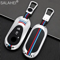 zinc alloy car key case cover shell for mercedes benz w223 w206 c 2021 s class s350l s400l s450l s500l 2021 keychain accessories