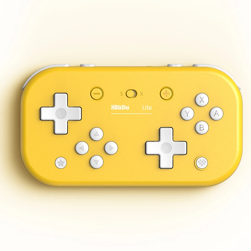 Bluetooth геймпад 8bitdo Lite для Nintendo Switch беспроводной игровой контроллер NS Windows желтый