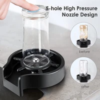 automatic cup washer faucet glass rinser for kitchen sink bar glass rinser coffee pitcher wash cup tool kitchen sink accessories