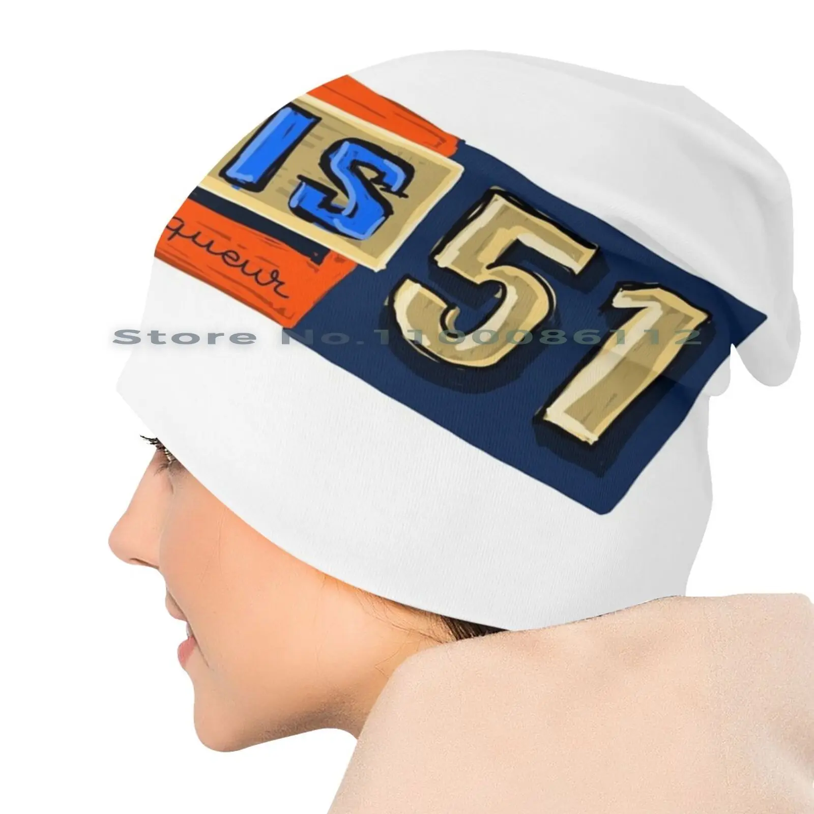 Панама Pastis 51 Pop Солнцезащитная шапка Pastis51 Марсель французский ликер аперьер