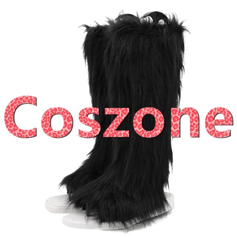 Demon Slayer Kimetsu no Yaiba Hashibira Inosuke Cosplay Shoes Boots Halloween Carnival Party Costume Accessories | Тематическая