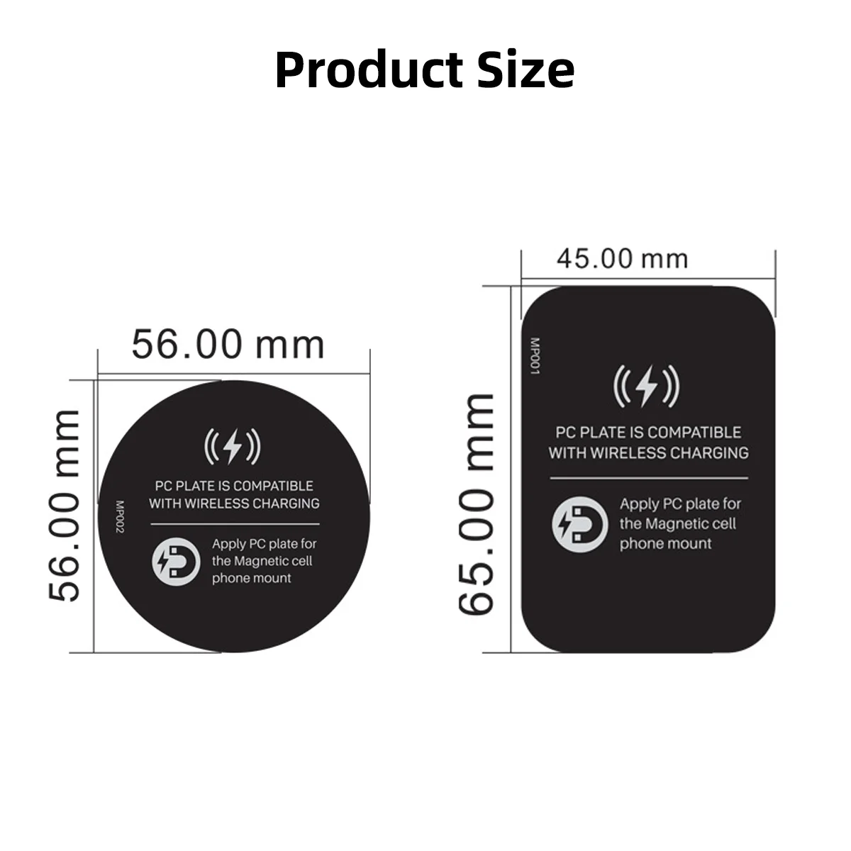 Магнитная металлическая пластина FONKEN для автомобильного держателя телефона