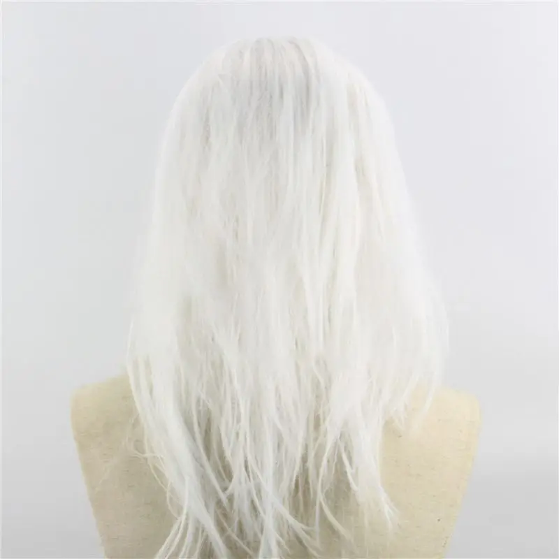 2019 Хэллоуин ужас белые волосы ведьмы призрак маска длинные заклятие головные