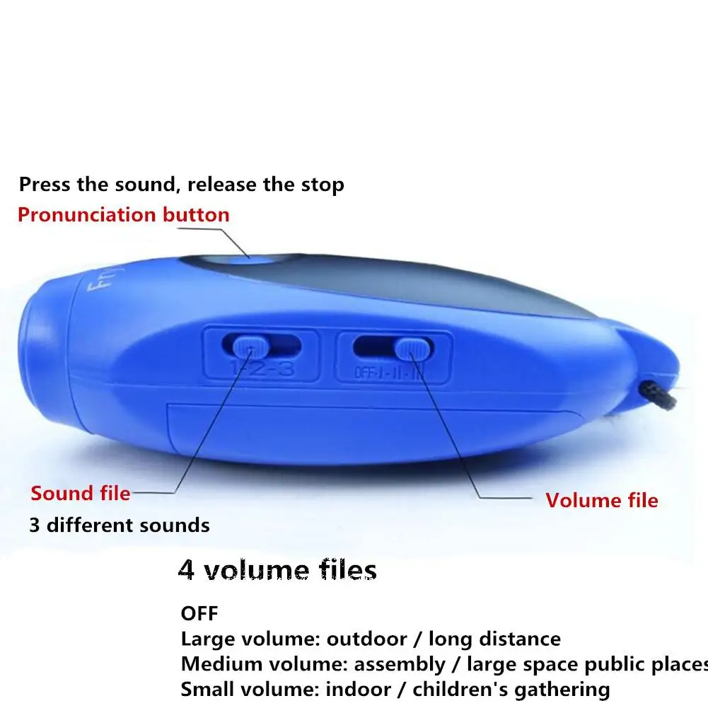 Электронный свисток 3 тона ручной ремешок для выживания командных спортивных