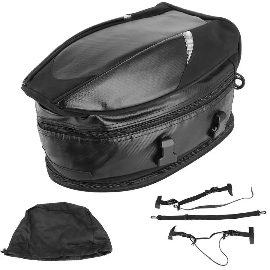 Сумка на заднее седло для мотоцикла водонепроницаемая сумка хранения сиденье