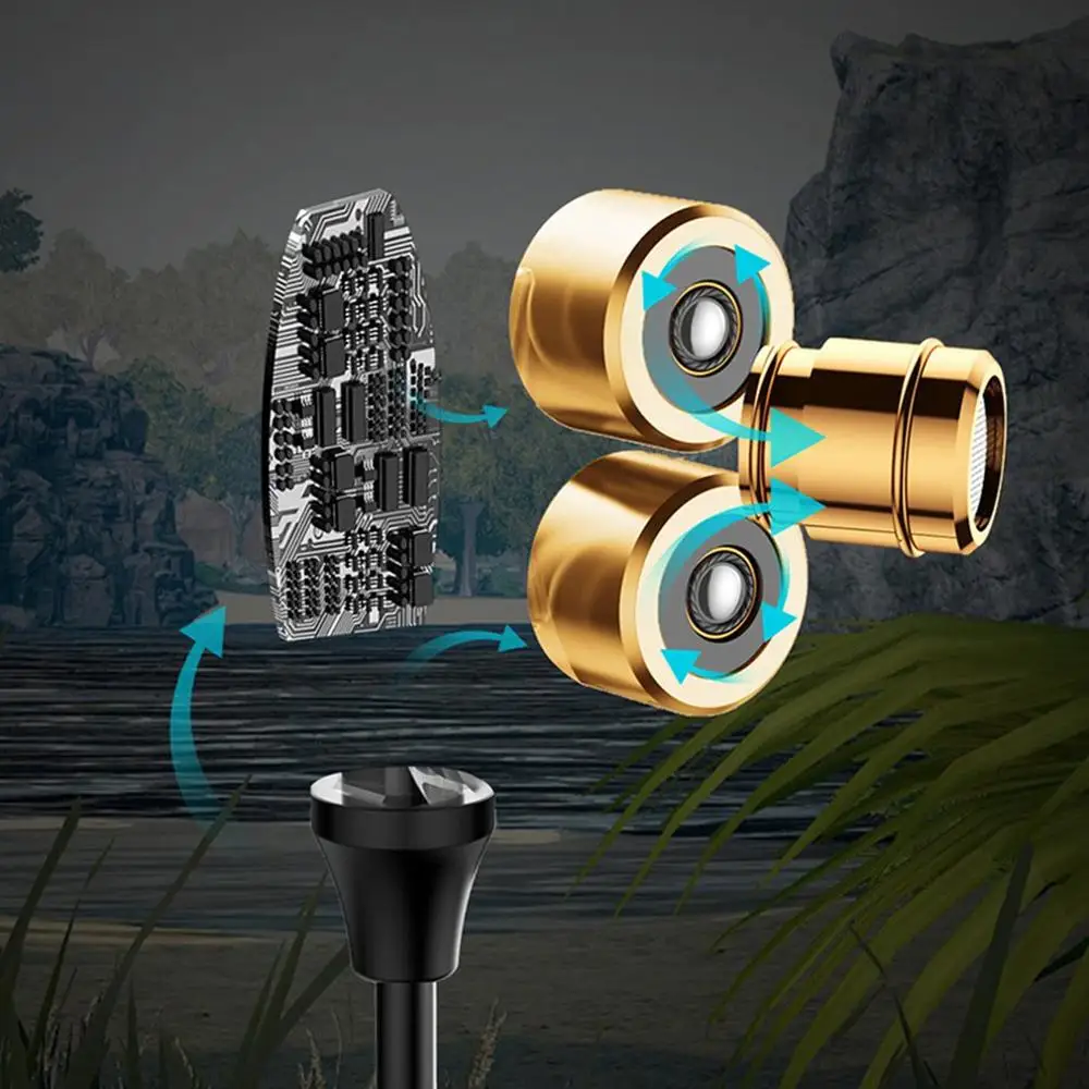 

H08 In-ear Gaming Mobile Games Wire-controlled Music Headset GAMO Immersive Virtual 3D Gaming Headset