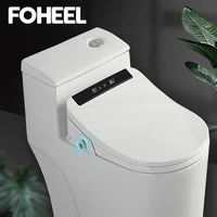 foheel knob control smart toilet seat heated seat air drying self clean nozzle function electronic toilet seats bathroom home