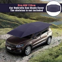 car cover sun visor car protection uv protection oxford cloth umbrella folding car tent roof uv protection
