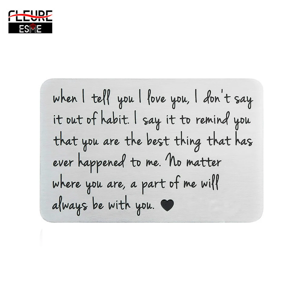 Кошелек со вставкой открытка на годовщину подарок день рождения для него мужчины