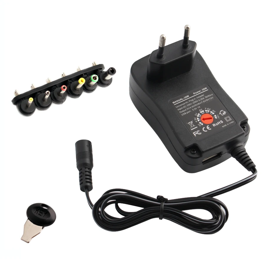 Универсальный адаптер питания 5 в пост. Тока 6 7 В 9 12 В|Адаптеры AC/DC| |