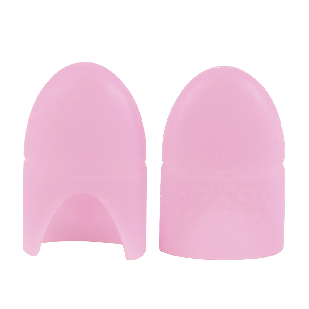 10 Pcs Silicone Nail Polish Remover UV Gel Cleaner Degreaser Art Tips for Fingers Soak Off Cap Clip Manicure Tools | Красота и