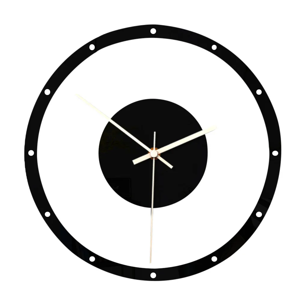 

Nordic New Fashion Simple Silent Wall Clocksfor Home Decor Pure Transparent Wall Clock Quartz Modern Design Timer reloj de pared