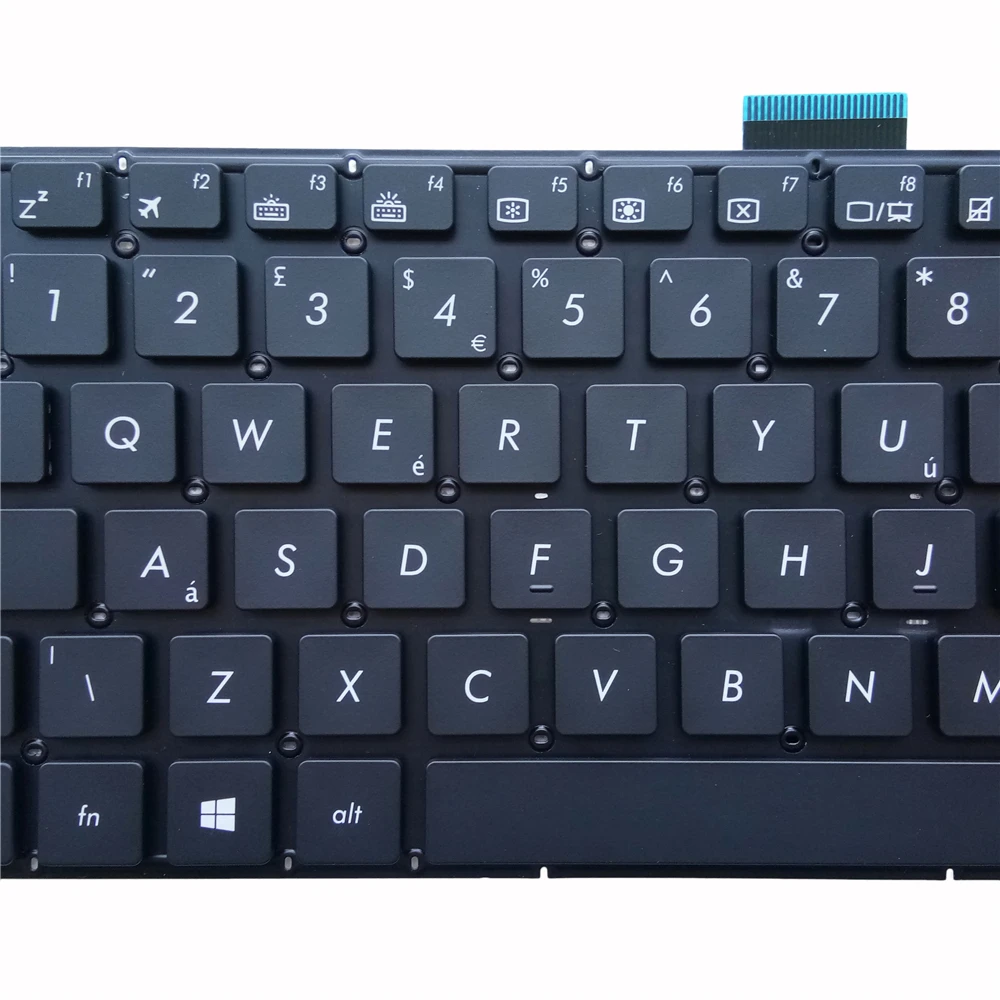 Клавиатура OVY UK для ноутбука ASUS X555 X555L X555Y A555L F555L K555L W519 VM510 p/n:0KNB0-662HUK00 AEXK5E01010 9Z.N8SBQ Q0U |