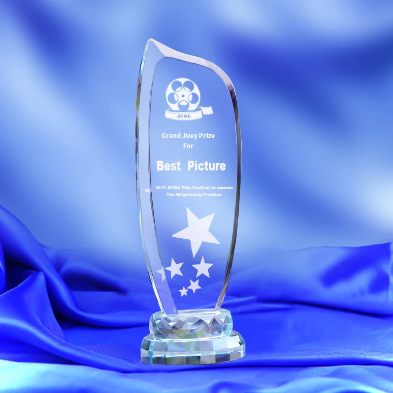 Хрустальный стеклянный Кубок K9 для соревнований с логотипом или