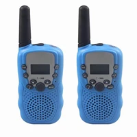 2022 2Pcs Walkie Talkie Kids Radio Handheld mini Walkie-talkie for Children Communicator Flashlight Safe Power Two Way