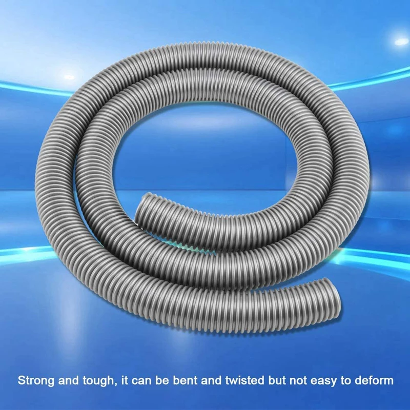 

Outer 39mm Vacuum Cleaner Hose Gray Flexible Hose Soft Tube Inner 32mm
