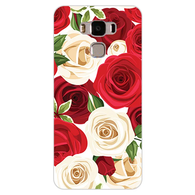 Модный мультяшный чехол для ASUS Zenfone 3 Max ZC553KL X00DD X00DDA X00D телефона с цветочным