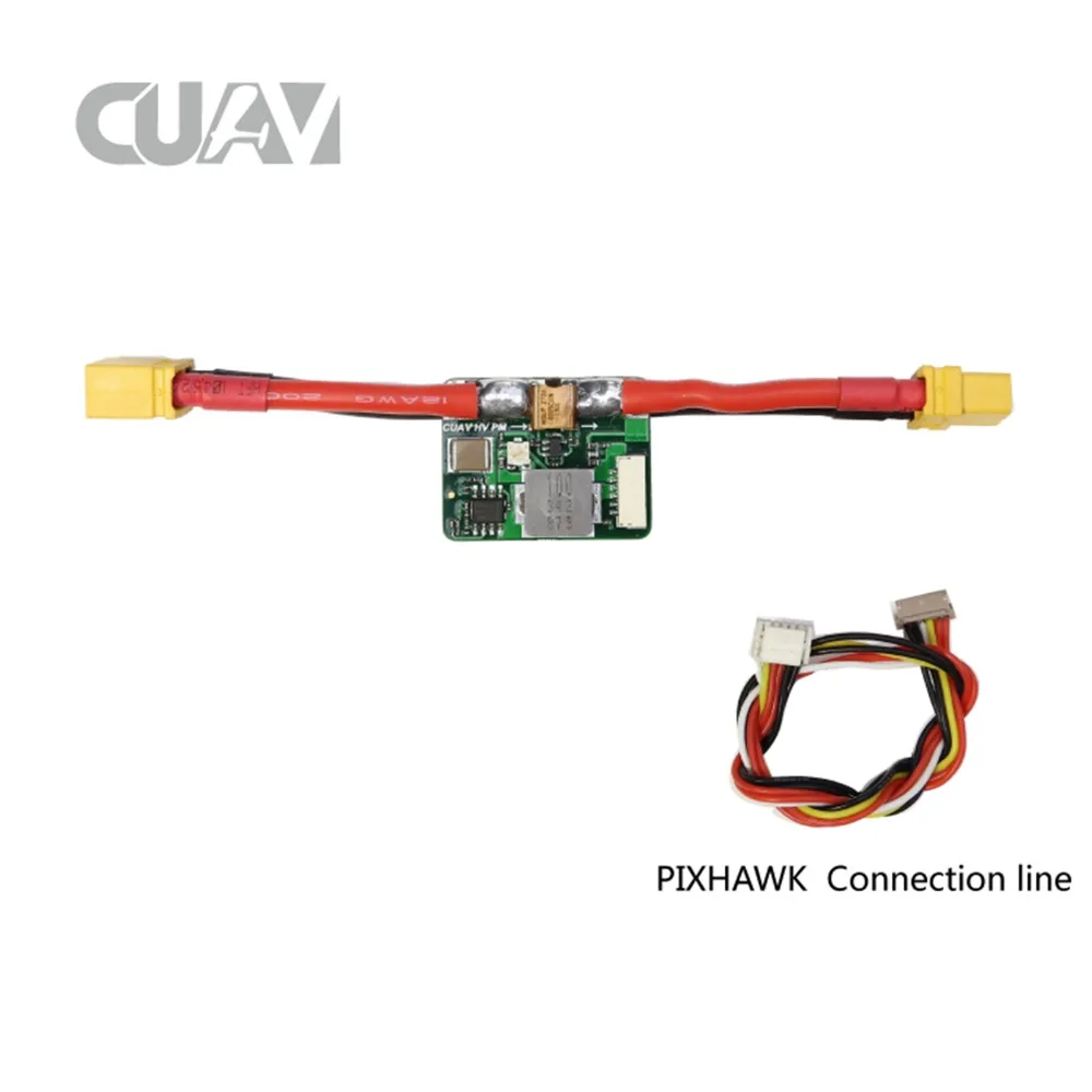 New CUAV HV PM 10-60V Pixhack Pixhawk Power Module XT60 Plug 5V Output voltage current for RC Drone FPV Racing Parts and Acce images - 6
