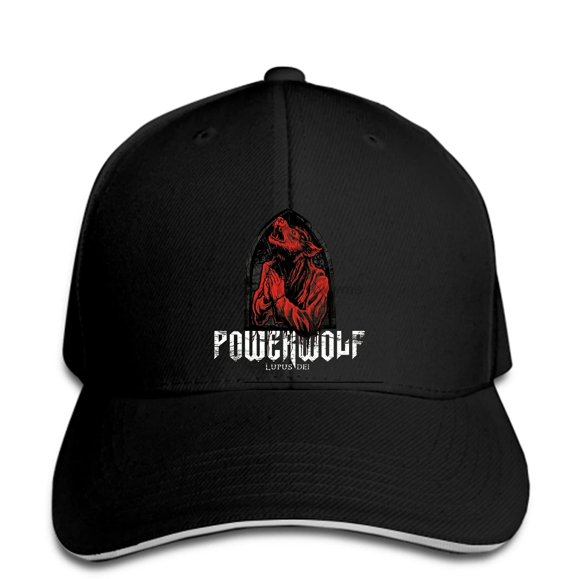 Бейсболка для мужчин POWERWOLF LUPUS DEI HEAVY METAL BAND SABATON SAXON Мужская хипстерская кепка с застежкой Peaked on.