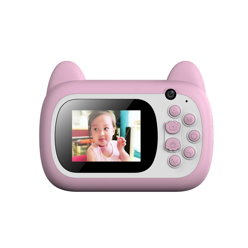 

2.4Inch Dual Camera Toys Cute Cartoon 2400W HD Digital Camera Photo Video Mini Child Camera