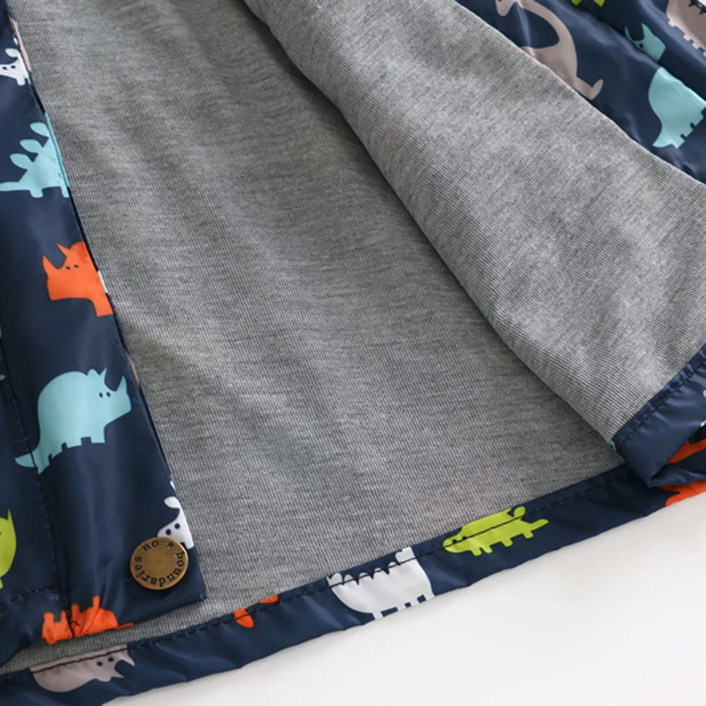 Осеннее пальто зимняя куртка для маленьких девочек ветрозащитная верхняя одежда