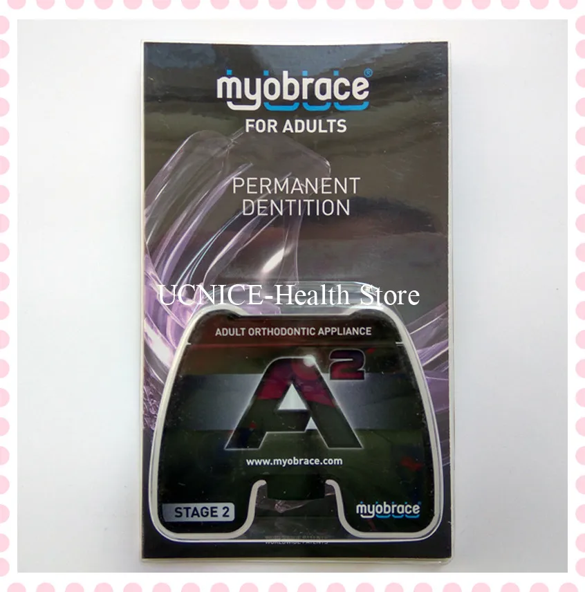 Оригинальный Myobrace Стоматологическая Ортодонтическая техника A2 для открытого