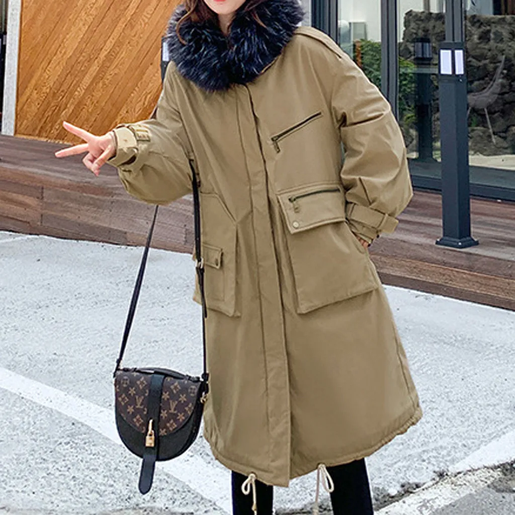 Новинка женские куртки с капюшоном бежевого цвета на осень и зиму шерстяная
