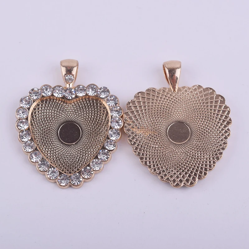 3 шт. ювелирный бренд Рамка diy KC золотое покрытие металлические ювелирные изделия