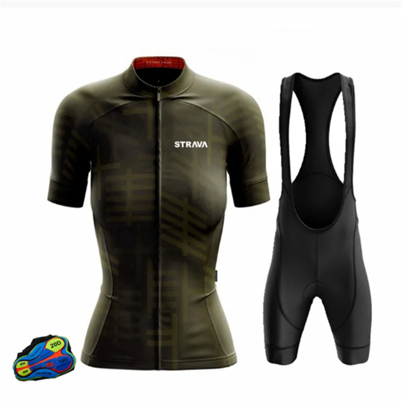 

Women 2021 Pro Team Cycling Jersey Bike Cycling Clothing Suits Ropa Ciclismo Jerseys Bicycle Wear Clothes Bib Shorts Sets