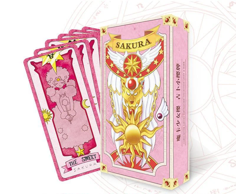 1 комплект аниме-карточки для косплея карточки Сакура карты с Сакурой Таро