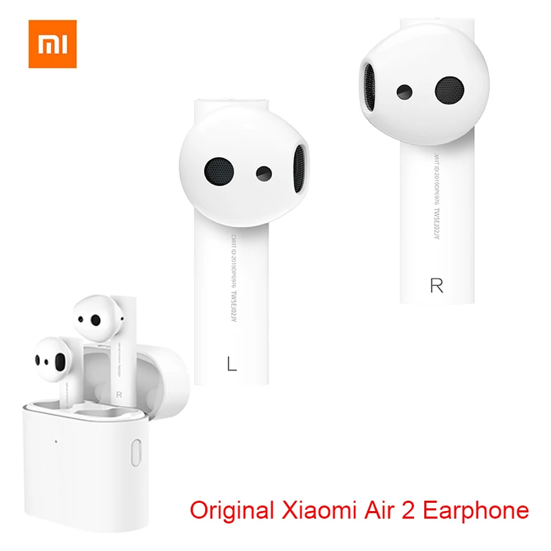 Xiaomi Air 2 TWS bluetooth наушники гарнитура с шумоподавлением LHDC HD 14,2 мм динамический двойной микрофон ENC автоматическая пауза управление