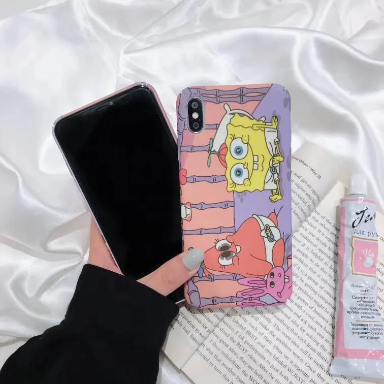 Жесткий PC чехол для телефона huawei P20 P30 mate 10 20 Pro Lite Honor 8 9 8X 9i V20 P10 Plus милый мультяшный
